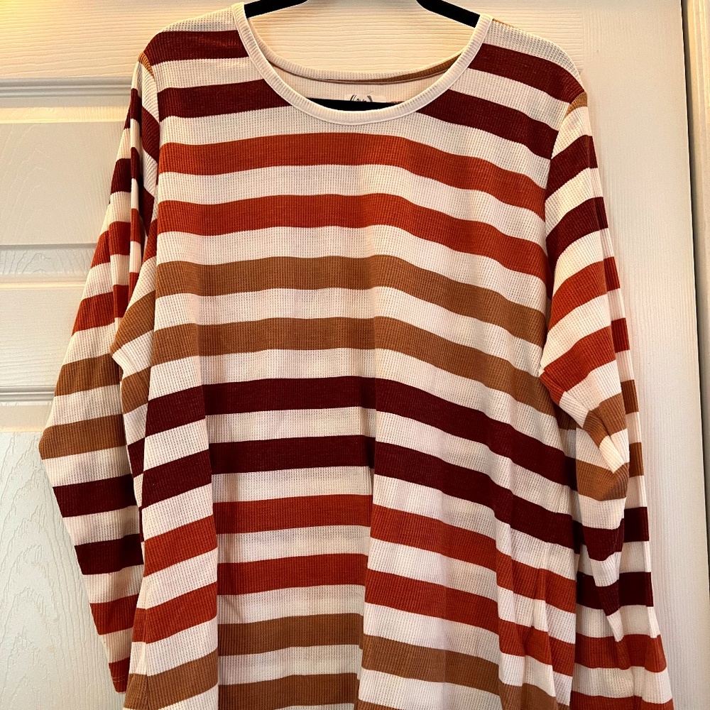 Long sleeve striped shirt
